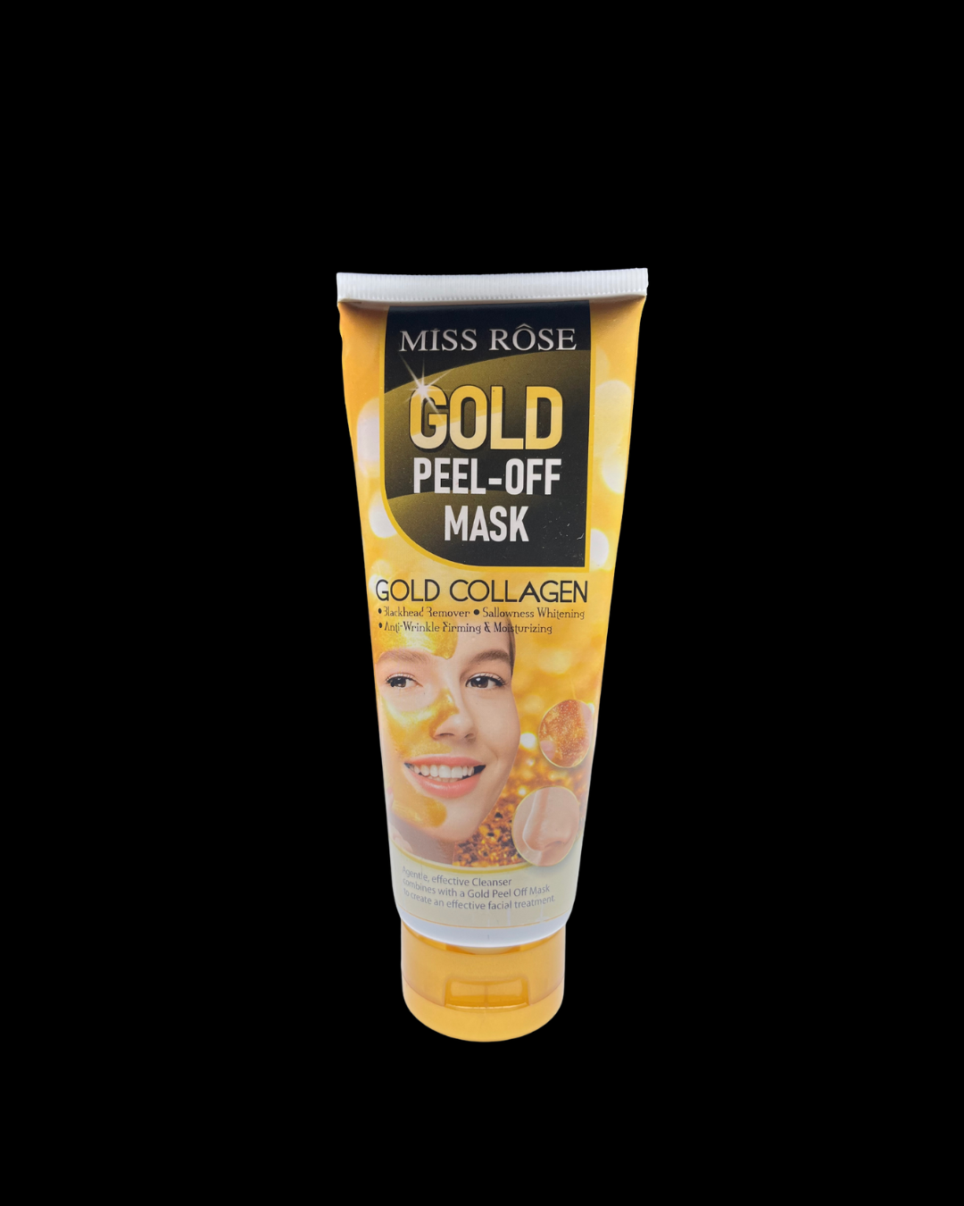 Miss Rose 24K Gold Peel Off Mask – Deep Cleansing & Brightening Glow